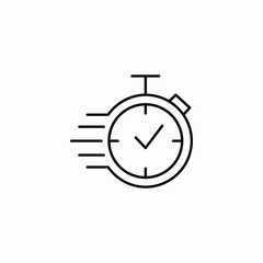 fast track icon sign vector