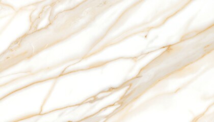 Abstract marble texture, creamy white with golden veins