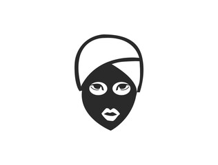 Beauty woman line art luxury creative flower and web icons. Cosmetics services & Spa icons for mobile app. Spa treatments, skin care, massage, serum, anti ageing, cosmetology minimalist logo design