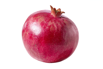Pomegranate Isolated on White Transparent Background