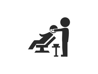 Beauty woman line art luxury creative flower and web icons. Cosmetics services & Spa icons for mobile app. Spa treatments, skin care, massage, serum, anti ageing, cosmetology minimalist logo design