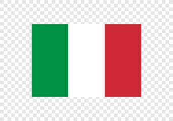 Flag of Italy vector design
