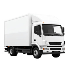  Delivery truck 3D Icon isolated on white and transparent background.