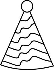 Birthday Element Outline