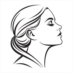 beauty-girl-face-silhouette-vector-