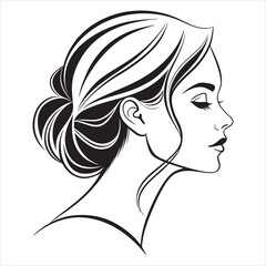 beauty-girl-face-silhouette-vector-