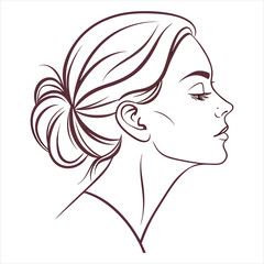 beauty-girl-face-silhouette-vector-