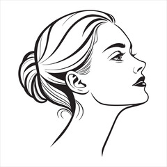 beauty-girl-face-silhouette-vector-