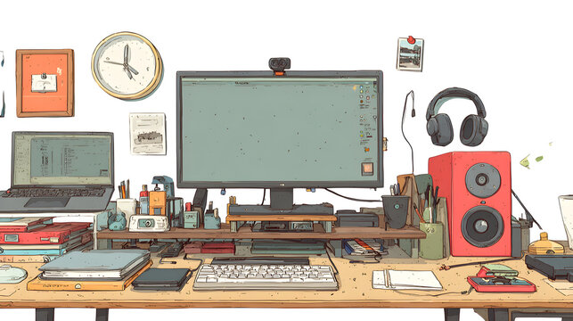 Cartoon vector of a cheerful boy performing a variety of dynamic and expressive actions, great visual asset for motion design or child-themed branding.