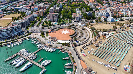 Rimini is a city and provincial capital in northern Italy. It is an internationally renowned summer resort, with a coastline stretching 15 km along the northern Adriatic coast