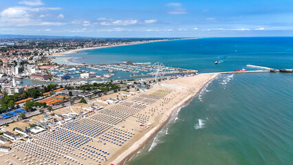 Rimini is a city and provincial capital in northern Italy. It is an internationally renowned summer resort, with a coastline stretching 15 km along the northern Adriatic coast © Giuseppe Picciocchi
