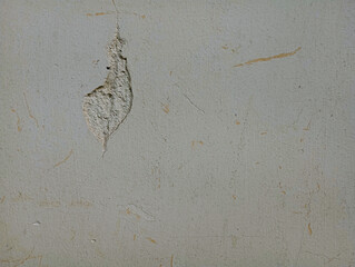 Broken grungy white wall background