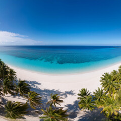 Stunning view at the beach