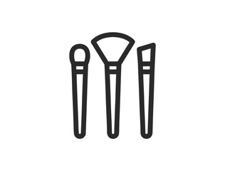 Beauty woman line art luxury creative flower and web icons. Cosmetics services & Spa icons for mobile app. Spa treatments, skin care, massage, serum, anti ageing, cosmetology minimalist logo design