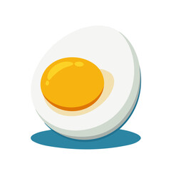 fried egg vector illustration