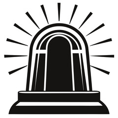 silhouette of a bell