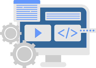 Web Development Illustration