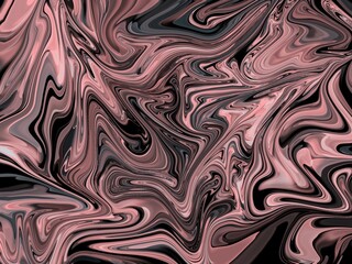 Obraz premium くすみピンクのマーブル背景・抽象流体アート｜Dusty Pink Marble Abstract Fluid Art Background 