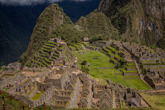 Machu Picchu Peru Travel Destination: The Lost City of the Incas Among the Clouds