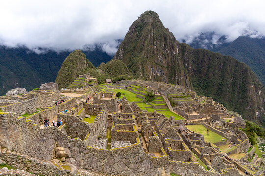 Machu Picchu Peru Travel Destination: The Lost City of the Incas Among the Clouds