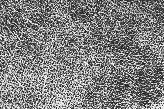 cracked leather texture vector background, distressed vintage surface texture template, black and white cracked grunge overlay, dry wrinkle leather pattern design
