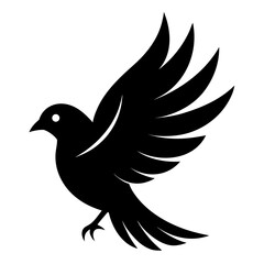 side wing bird  icon line airt vactor outline Illustrations on white background icon line airt vactor outline Illustrations on white background