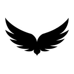  Wings icon line airt vactor outline Illustrations on white background