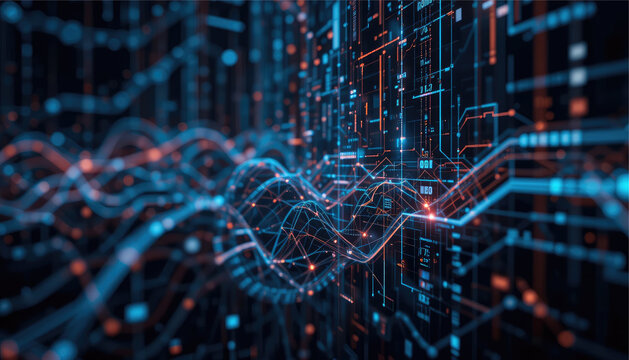 Abstract technology background