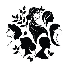 Minimalist grid design with geometric elements and color accents