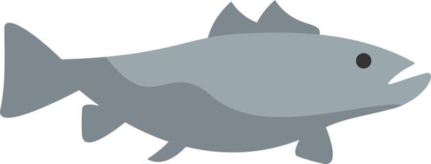 Fish Flat Illustration