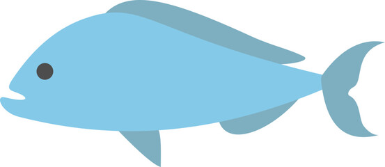 Fish Flat Illustration