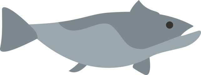 Fish Flat Illustration