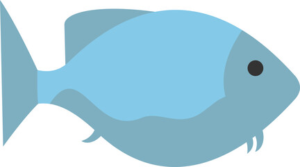 Fish Flat Illustration