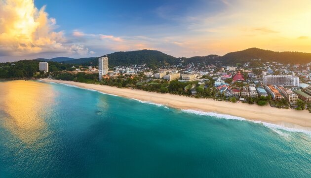 explore the stunning vacation resorts south of patong beach in thailand vacation resorts in thailand south of patong beach in phuket island aerial view