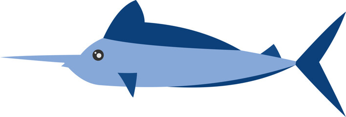 Fish Flat Illustration