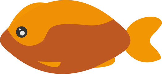 Fish Flat Illustration