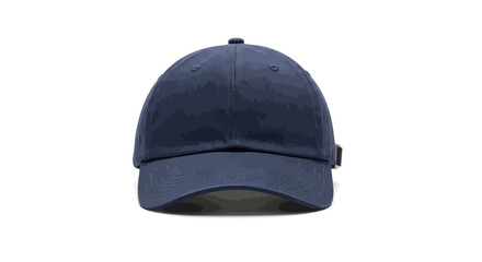 A Classic Navy Blue Baseball Cap with Adjustable Strap.