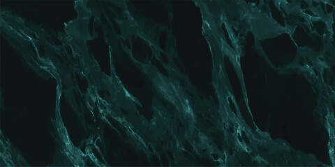 Intriguing teal marble texture pattern design reveals veins and detailed cracks suitable for various creative applications