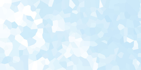 Light blue geometric mosaic pattern cool tones with varying shades digital illustration suitable for artistic designs web graphics and visual content