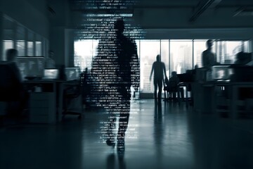 Digital Data Stream in Office