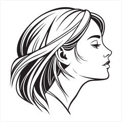beauty-girl-face-silhouette-vector-
