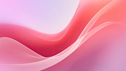 Abstract flowing lines of soft, pastel colors.  Blending pink, light pink, and pale lavender hues.  Delicate, wavy forms