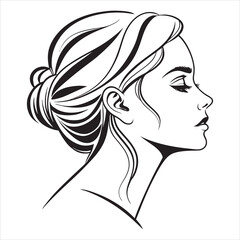 beauty-girl-face-silhouette-vector-