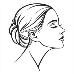 beauty-girl-face-silhouette-vector-