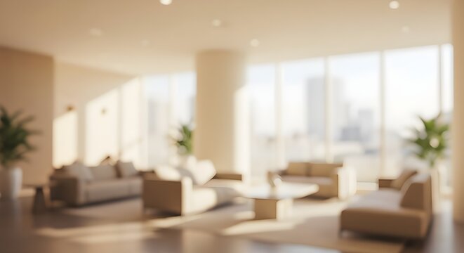 Lobby de hotel desenfoque