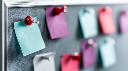 Creative calendar board for viral content trends office space visual inspiration contemporary environment close-up view organization concept