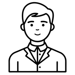 Naklejka premium boy with headset