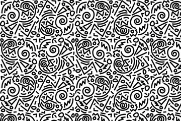 Random Stroke Pattern 3