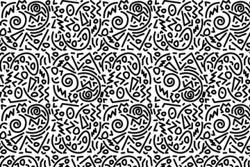 Random Stroke Pattern 18