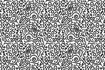 Random Stroke Pattern 26